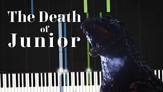 The Death of Junior from Godzilla vs. Destoroyah | Piano Tutorial / Cover