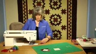 Sew Easy: Precise Diamond Square Units using the Perfect Quilting Notion