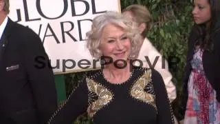 Helen Mirren at the 70th Annual Golden Globe Awards - Arr...