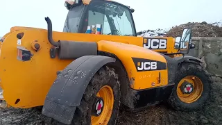 Погрузчик JCB 531-70. Мои Рабочие Будни )))))