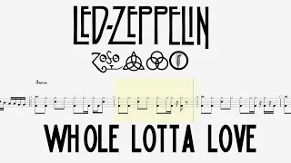 Led Zeppelin - Whole Lotta Love (Drum Tabs) By Chamis Drums