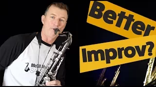 Get better at improvising on saxophone with this simple exercise