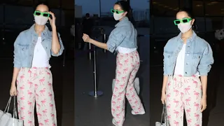 Shraddha Kapoor arrived at Mumbai Airport Departure 😍🔥💕📸