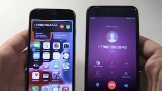 Incoming call & Outgoing call at the Same Time Huawei Honor 8+Iphone 6S