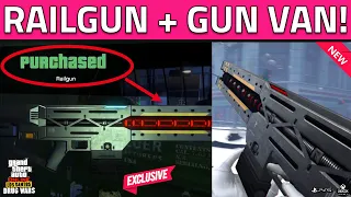 How to Get The RAILGUN in GTA 5 Online! Where To Find Gun Van Location & Buy Railgun - Gun Locations