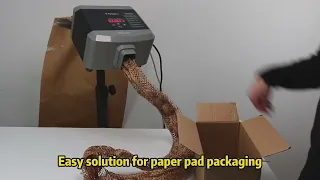 WiAIR paper cushion machine, can fill the space with both folding paper and honeycomb paper