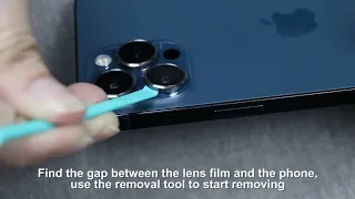 How to remove iPhone individual camera protector