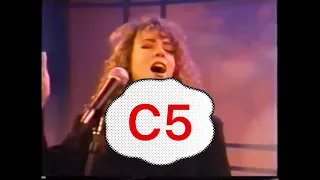 Mariah Carey belting C5 for 30 years straight