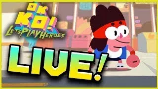 OK K.O.! Let's Play Heroes Gameplay Walkthrough - PART 1 - New Pow Cards! (PS4, Xbox One &