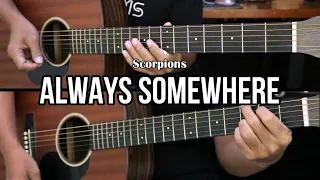 Always Somewhere -  Scorpions | EASY Guitar Tutorial - Guitar Lessons