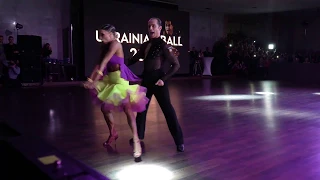 Ukrainian Ball 2019. Riccardo Cocchi & Yulia Zagoruychenko. Samba