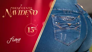 Descuento 15% Navidad Fiara Jeans Colombianos