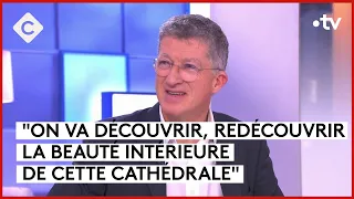 Notre-Dame de Paris : réouverture dans un an - C à Vous - 08/12/2023