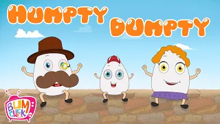 Humpty Dumpty Sat on a Wall I BumCheek TV | Nursery Rhymes & Kids Songs