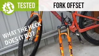 What is fork offset? | Testing The Santa Cruz Blur With 44 & 51mm Fork Offsets