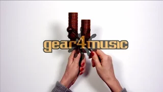 Wooden Agogo by Gear4music