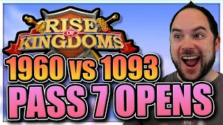 1960 vs 1093 [Pass 7 Battles Begin!] kvk stream in Rise of Kingdoms