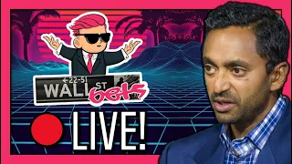 🔴 LIVE! Robinhood & WSB GameStop Squeeze | Full Chamath Palihapitiya Interview Plus Q&A with Alex