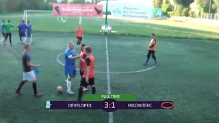 16-ТУР BRONZE DIVISION. DEVELOPEX - НІКОФЛЕКС 3:1 (Обзор матча) #SFCK