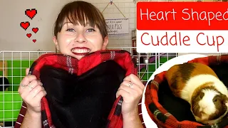 Heart-Shaped Cuddle Cup for Guinea Pigs | DIY Sewing Tutorial - Guinea Pig Café