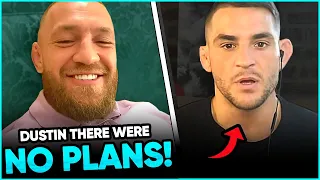 Conor McGregor reveals WHY he did NOT donate $500K to Dustin Poirier's charity, Dustin Responds, Mik