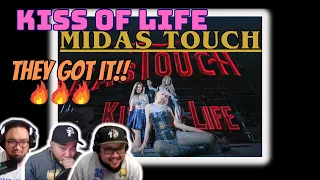 KISS OF LIFE (키스오브라이프) 'Midas Touch' MV & Suit Dance performance - Reaction