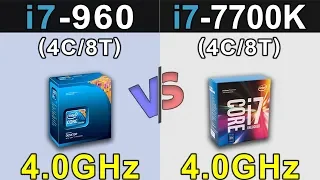 i7-960 vs i7-7700K | IPC Comparison