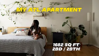 Here’s what $2600/month gets you in Atlanta // My 2bd/2bth Apartment