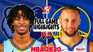 GRIZZLIES vs WARRIORS | FULL GAME HIGHLIGHTS | MAY 21 2021