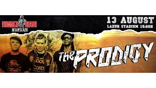 13.08.2016 The Prodigy - @ Lazur Stadium Burgas BG pt4