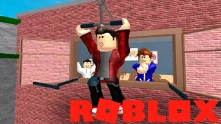 ПОБЕГ из Плохой ШКОЛЫ в ROBLOX приключение мультяшного героя в веселой детской игре для детей