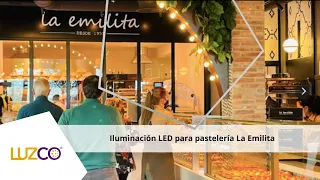 Proyecto de iluminación para Pastelería La Emilita - Luzco Iluminación