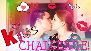 ОЧЕНЬ МНОГО ПОЦЕЛУЕВ | THE KISSING CHALLENGE! | ПОЦЕЛУЙНЫЙ ВЫЗОВ!