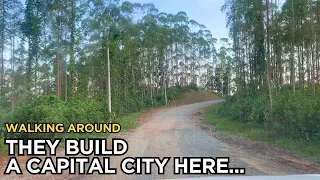 Construction Site of Indonesia's New Capital City, Nusantara | Walk Around Kalimantan