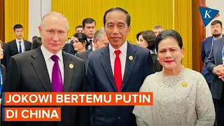 Momen Jokowi Bertemu Putin di China, Saling Sapa dan Foto Bersama