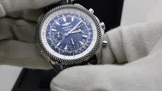 Использование тахиметра в часах Breitling for Bentley, инструкция! (Видео обзор 1/5)