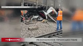 1 человек погиб в результате столкновения автомобиля и грузового поезда в Усть-Кутском районе