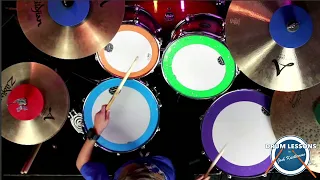 🥁 Drum Student Quin Rocks "Eye of the Tiger" by Survivor after Drum Lessons in Tooele Valley!