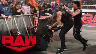 Edge emerges to launch a sneak attack on The Judgment Day on Raw