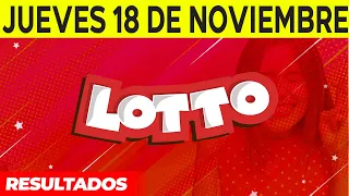 Resultados del Lotto del Jueves 18 de Noviembre del 2021