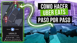 COMO HACER MI PRIMER ENTREGA EN UBER EATS PASO POR PASO | TUTORIAL 2021