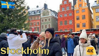 Stockholm's Winter: Old City Christmas Market 🔔 Invierno en Estocolmo: Mercado Navideño 🔔 ストックホルムの冬市