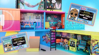 LOL Surprise Clubhouse Playset with Exclusive Dolls Unboxing and Review