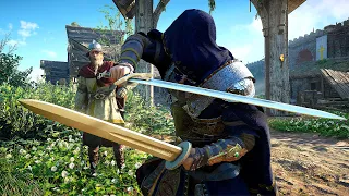 Assassin's Creed Valhalla - Iberian Master Swordsman Brutal Combat & Stealth Kills