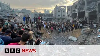 Israel military confirms deadly strike on Gaza refugee camp - BBC News