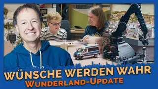 TECH-TEST & WISH-WAGON: Dreams come true! | Wunderland Update #27 | Miniatur Wunderland