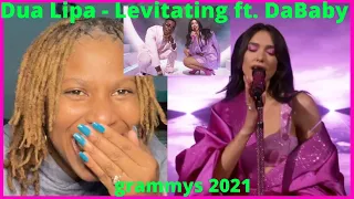 Grammys 2021 Dua Lipa ft. Dababy (reaction)