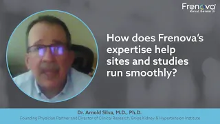 How does Frenova’s expertise help sites and studies run smoothly?