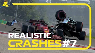 F1 2021 | REALISTIC CRASH COMPILATION #7