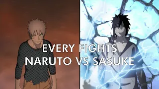 Every Naruto Vs Sasuke Battle But in Naruto Shippuden Ultimate Ninja Storm 4